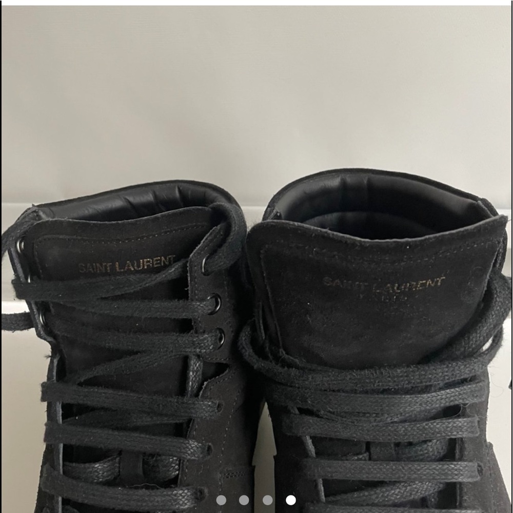 Saint Laurent suede shoes